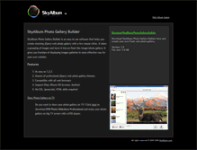 Tablet Screenshot of photo-gallery.skyalbum.com